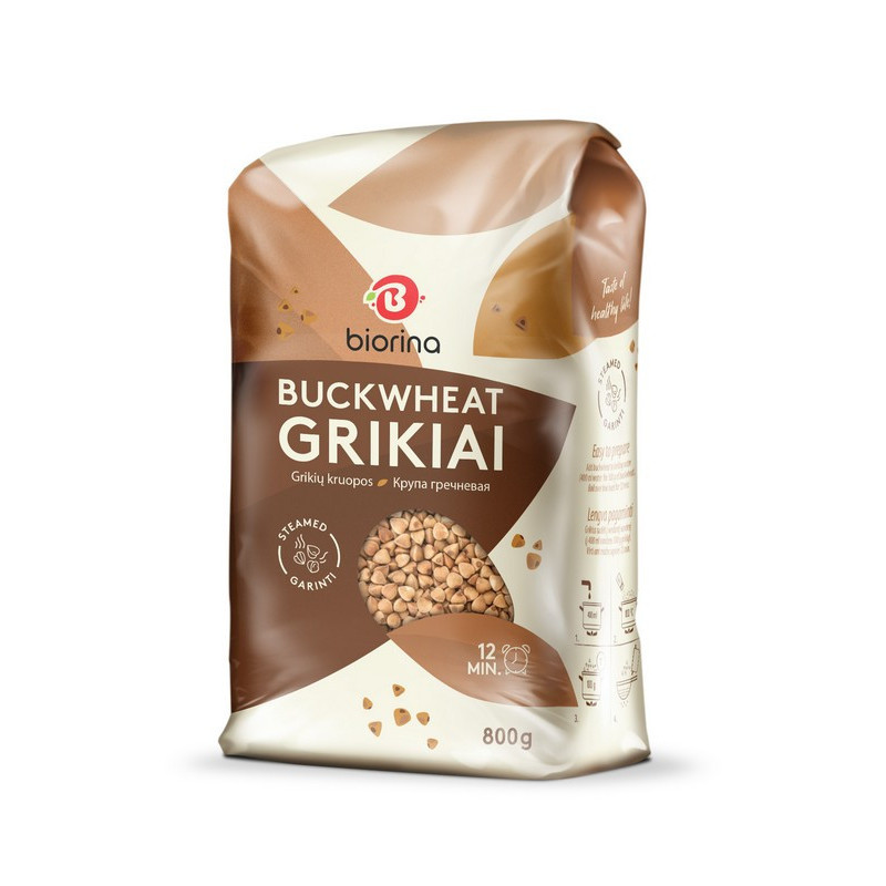 Grikių kruopos BIORINA, 800 g