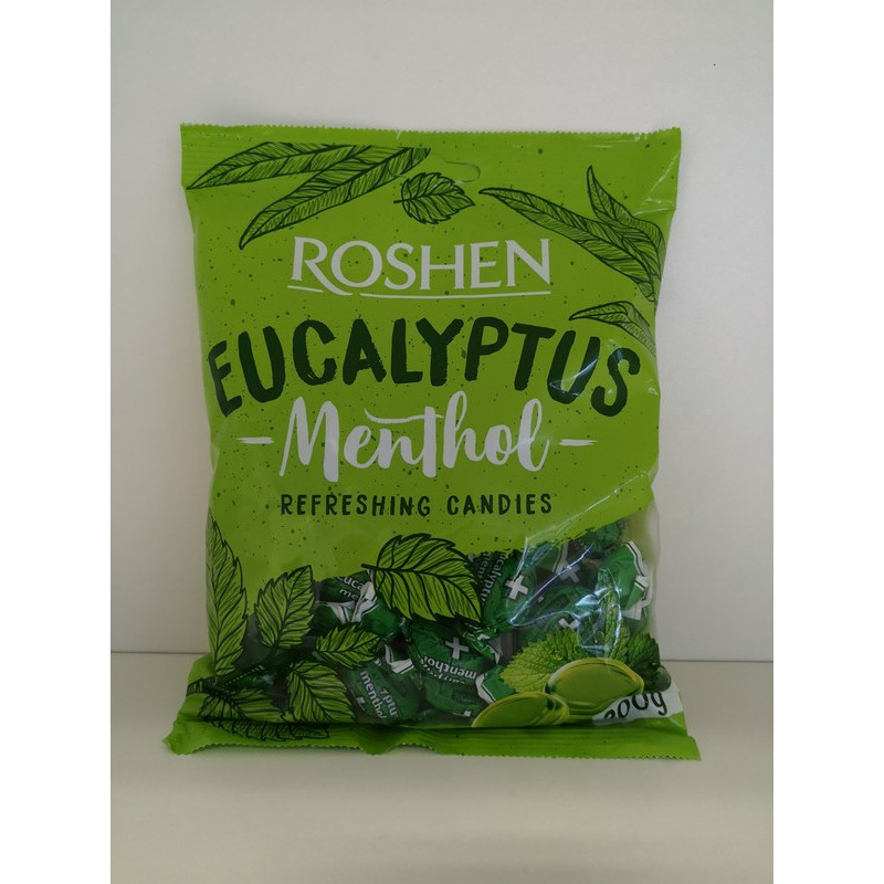 Karamelė ROSHEN EUCALYPTUS - MENTHOL, 200 g