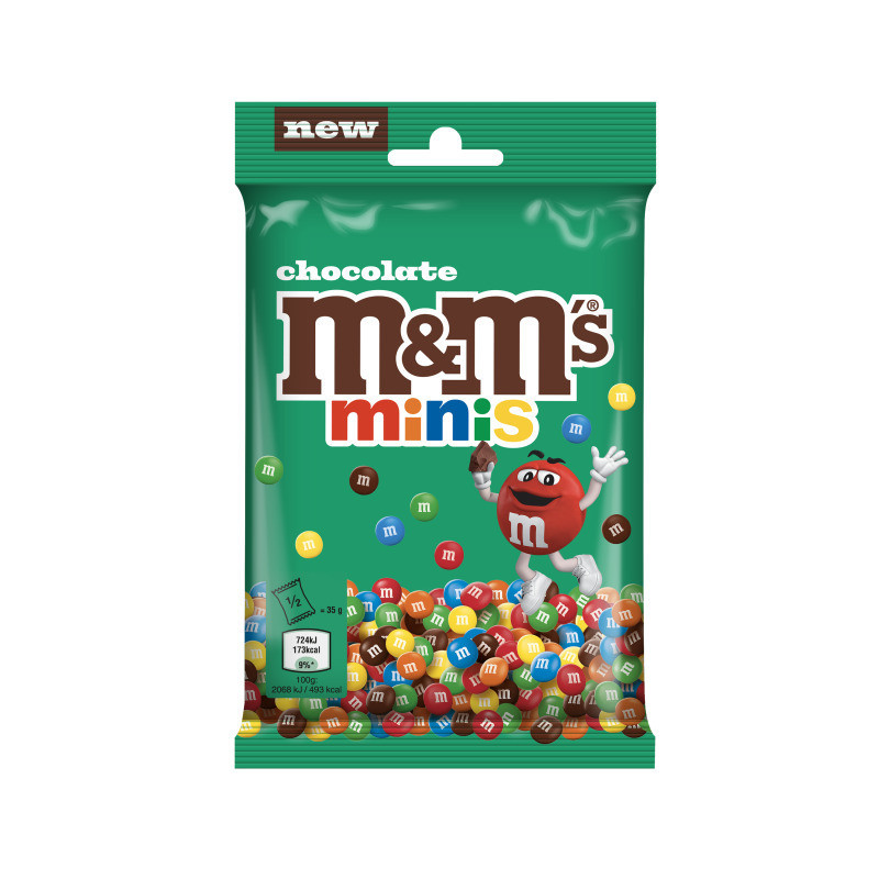 Dražė M&MS MINIS, 70 g