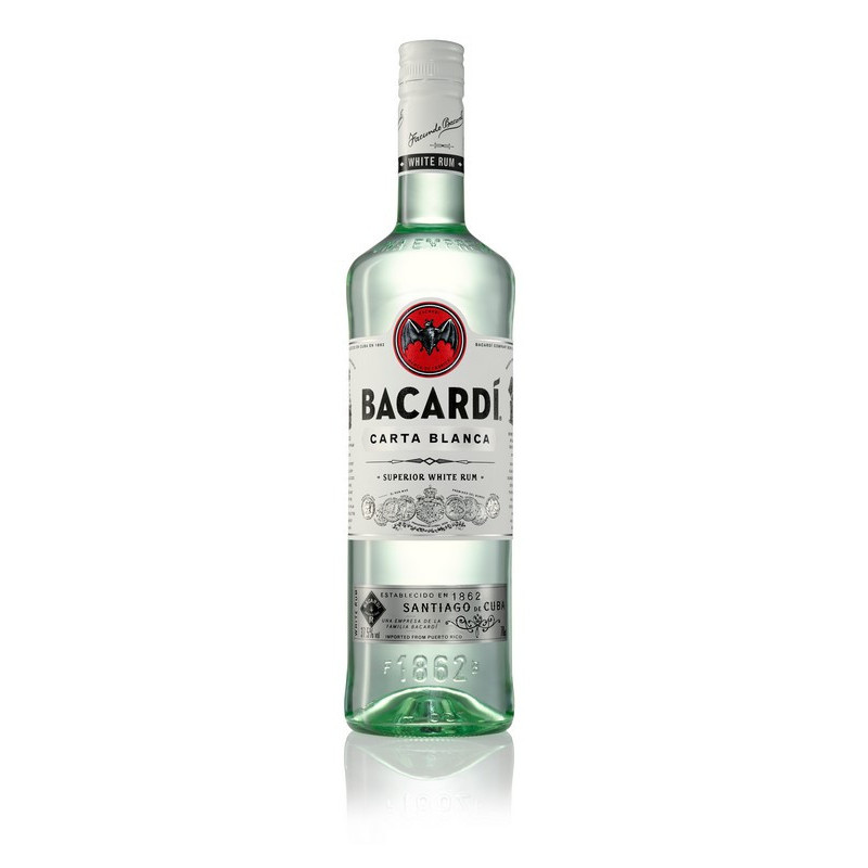 Romas BACARDI, Carta Blanca, 37.5 %, 0.7 l