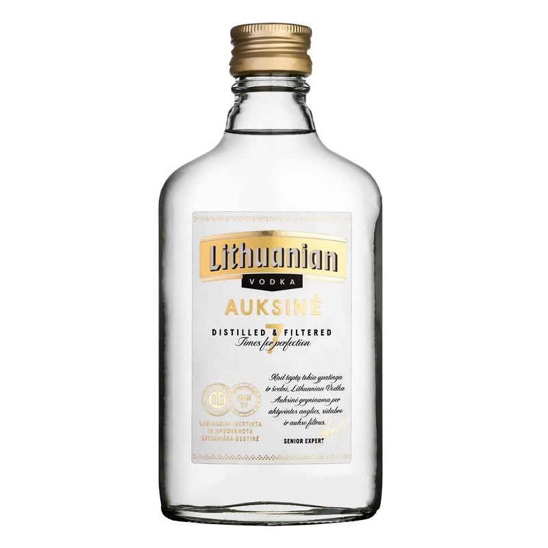 Degtinė LITHUANIAN VODKA AUKSINĖ, 40 %, 0.2 l