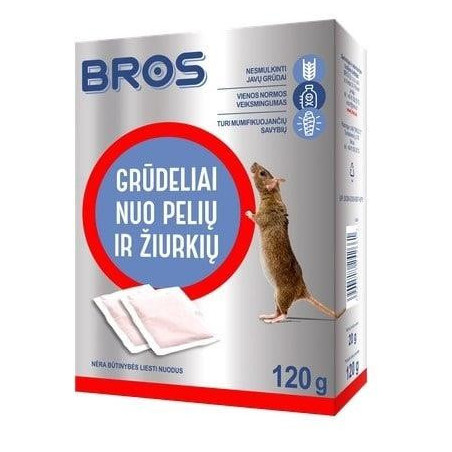 Grūdai graužikams Bros, 120 g