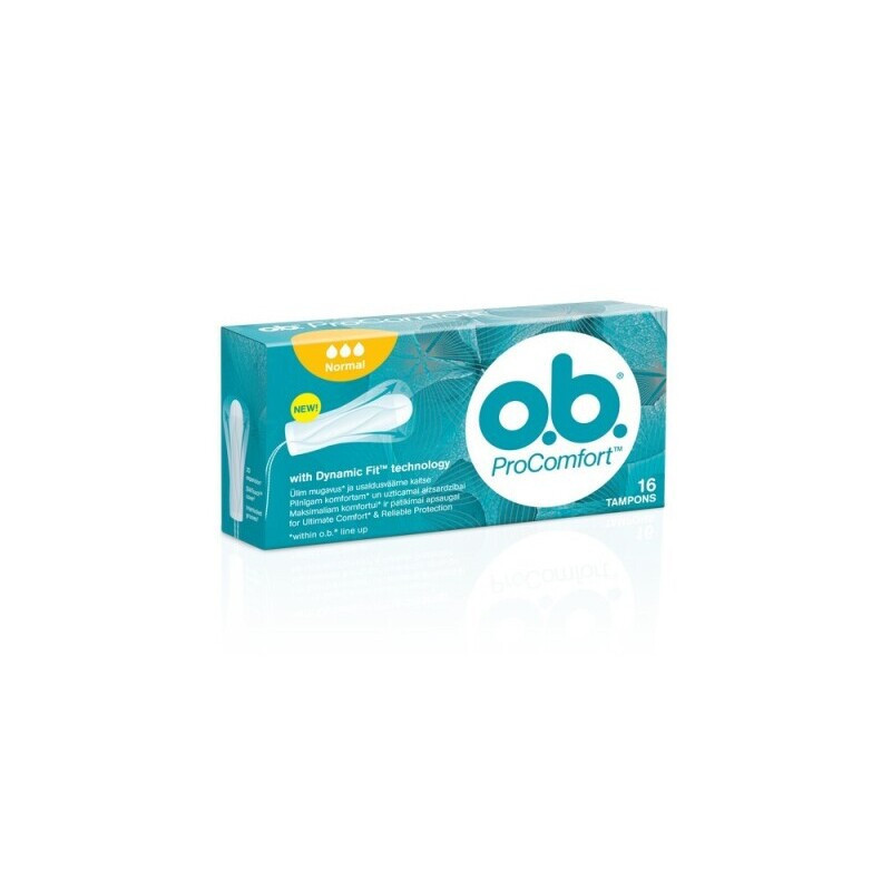 Tamponai O.B. Pro Comfort Normal, 16 vnt.