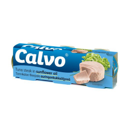 CALVO tunas saulėgrąžų aliejuje, 240 g