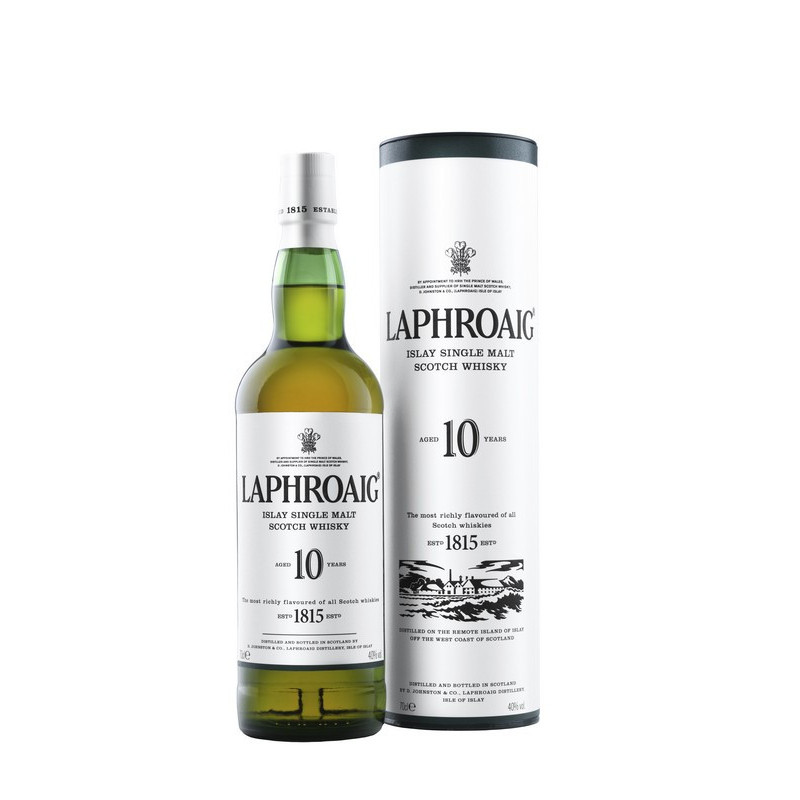 Viskis LAPHROAIG 10YO dėžutėje, 40 %, 0,7 l