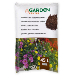 Substratas balkoninėms gėlėms GARDEN CENTER, 45 l