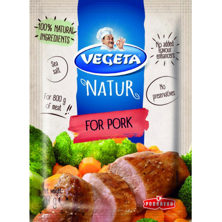 Prieskonių mišinys kiaulienai VEGETA NATUR, 20 g