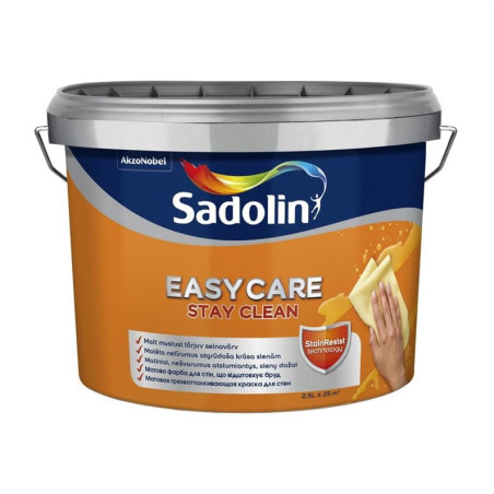 Dažai Sadolin Easycare BW, balti, 2.5 l