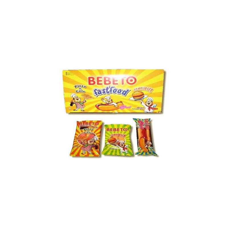 Guminukai BEBETO FASTFOOD, 60 g