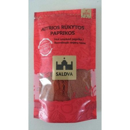 Aitrios rūkytos paprikos SALDVA, 25g