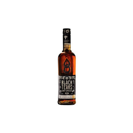 Romas BLACK TEARS DRY SPICED 40 %, 0,7 l