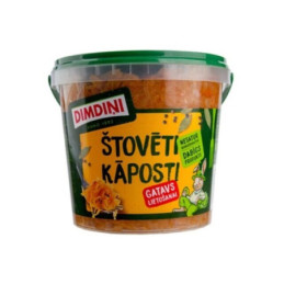 Troškinti kopūstai kibirėlyje, 700 g, 1 vnt.