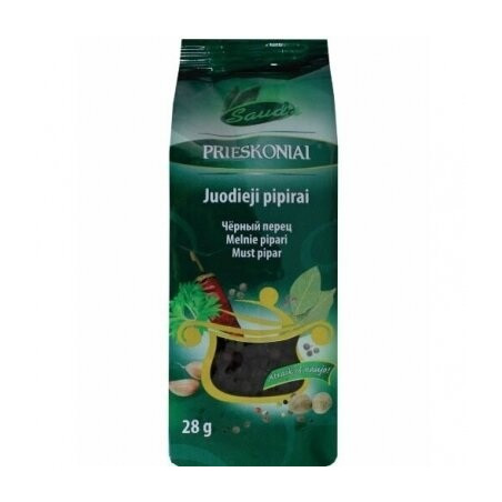 Juodieji pipirai SAUDA, 28 g