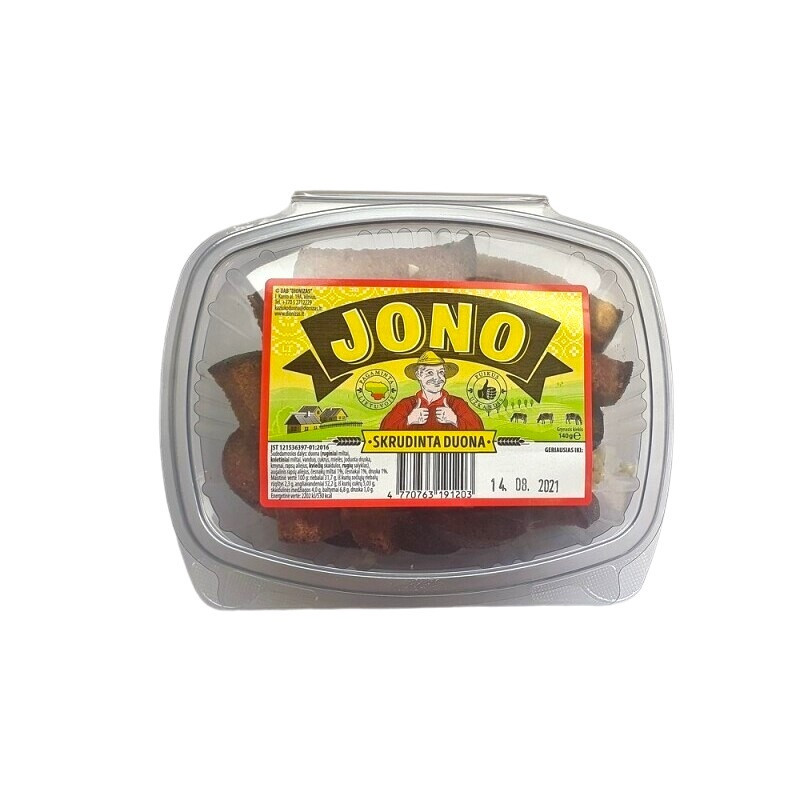 Skrudinta duona JONO, 140 g