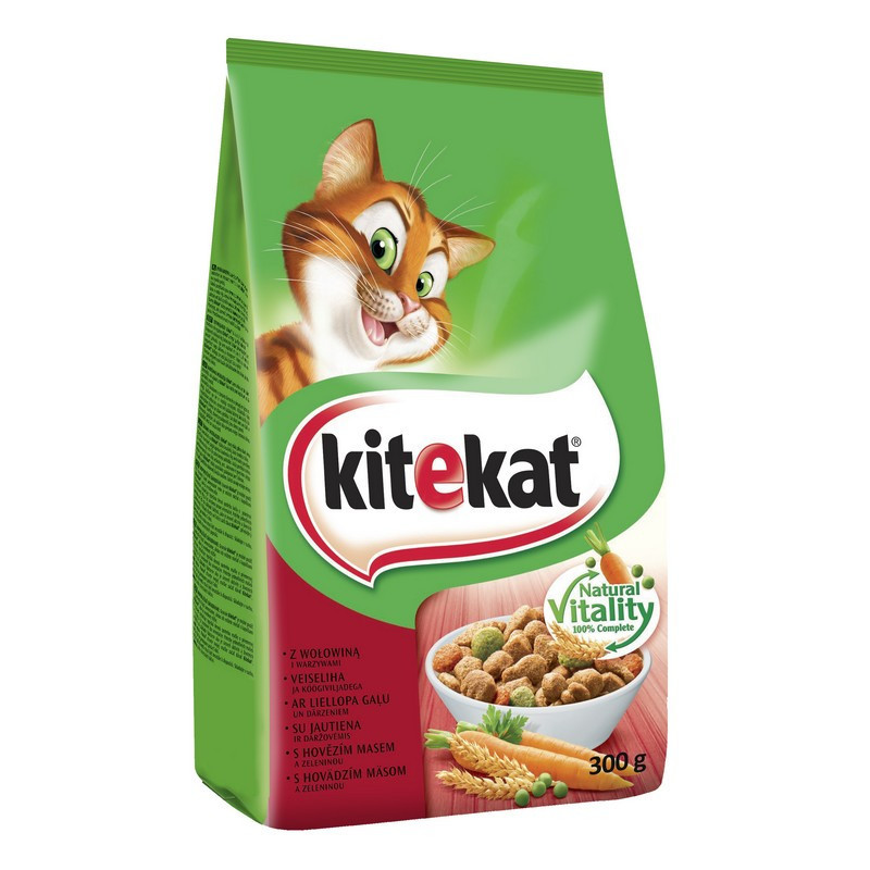 Sausas ėdalas su jautiena KITEKAT, 300 g