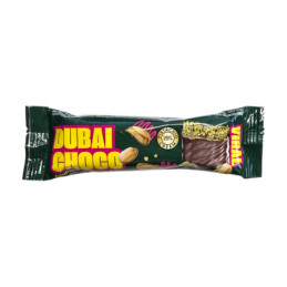 Batonėlis EPBAR DUBAI CHOCO su pienišku šokoladu, 55 g