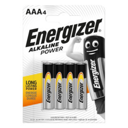 Elementai ENERGIZER AAA/LR03, 1,5V, 4 vnt.