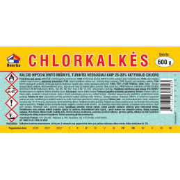 Chlorkalkės, 0,6 kg