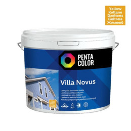 Fasado dažai Pentacolor Villa Novus, geltona, 10 l