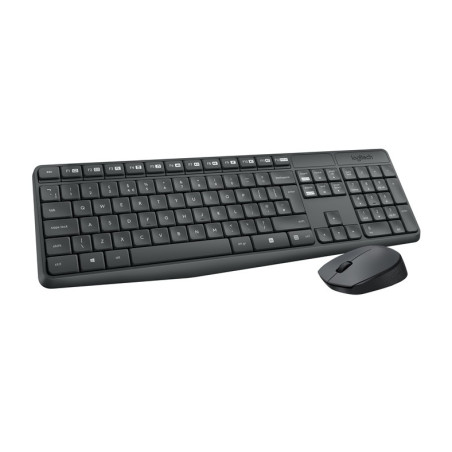 Belaidė klaviatūra ir pelė Logitech MK235