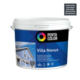 Fasado dažai Pentacolor Villa Novus, antracito, 3 l