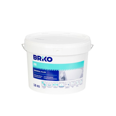 Universalusis glaistas Briko KR, balta, 18 kg