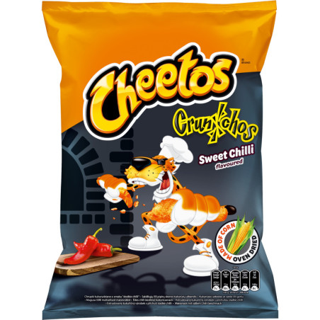 Saldž. čili pipirų sk. kukurūzų užkandis CHEETOS CRUNCHY, 165 g