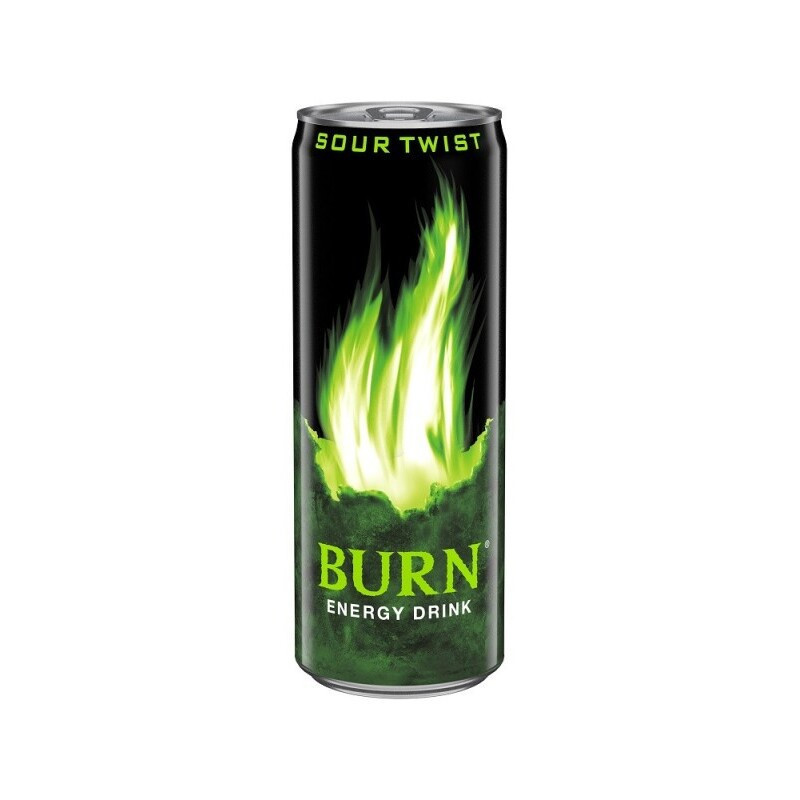 Energinis gėrimas BURN SOUR TWIST, 330 ml