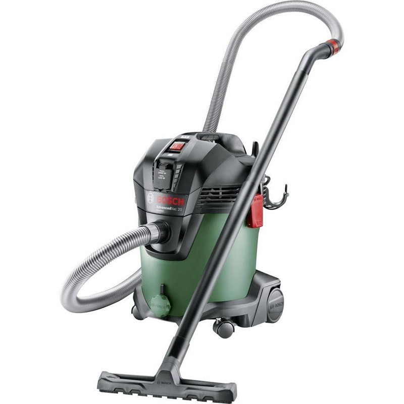 Statybinis siurblys Bosch AdvancedVac 20, 1200 W