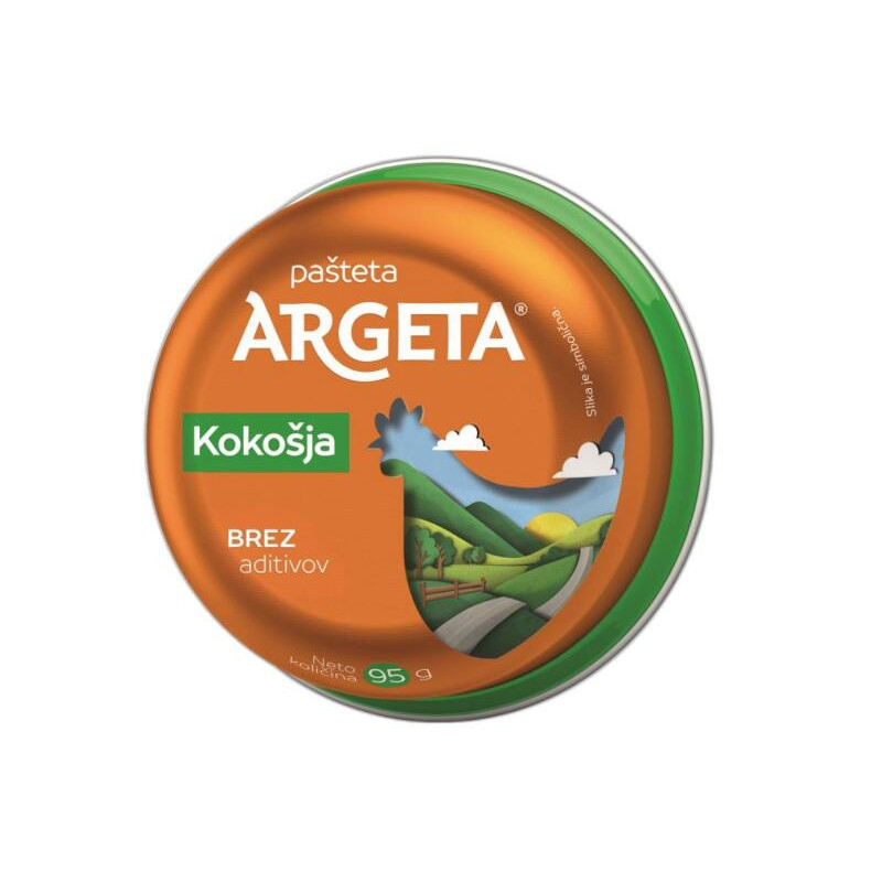 Paštetas ARGETA vištienos, 95 g