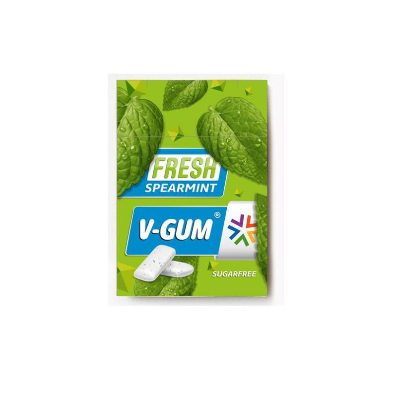 Kramtomoji guma V-GUM mėtų skonio, 22,5 g