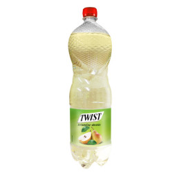 Gaivusis gėrimas TWIST, gazuotas, kriaušių skonio, 2 l