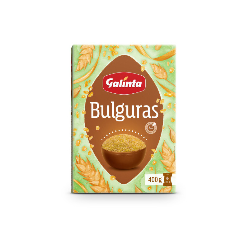 Bulguras GALINTA, 4x100g, 400 g