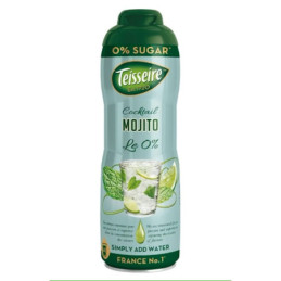 Sirupas TEISSEIRE, Mojito, be cukraus, 600 ml