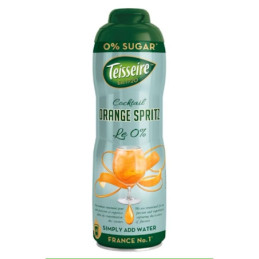 Sirupas TEISSEIRE, Orange Spritz, be cukraus, 600 ml