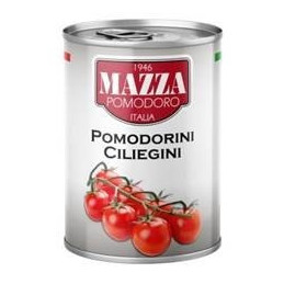 Pomidorai vyšniniai savo sultyse, MAZZA ITALIJA, 400 g