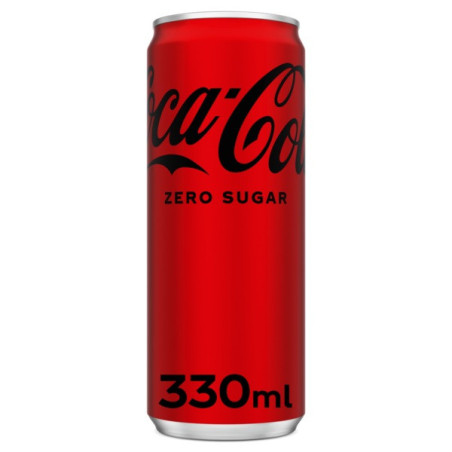 Gaivusis gėrimas COCA COLA ZERO, gaz., 330 ml