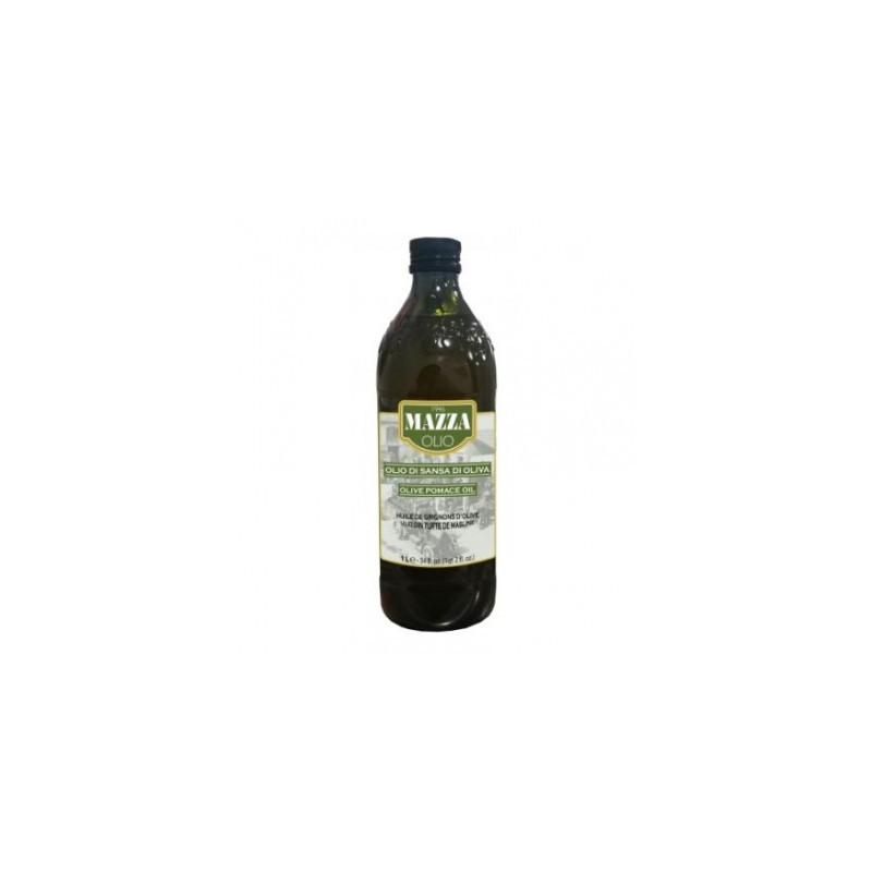 Alyvuogių išspaudų aliejus (stikle) Pomace MAZZA ITALIJA, 1 l