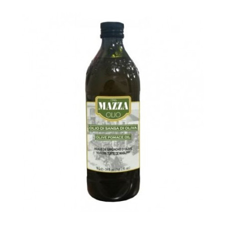 Alyvuogių išspaudų aliejus (stikle) Pomace MAZZA ITALIJA, 1 l