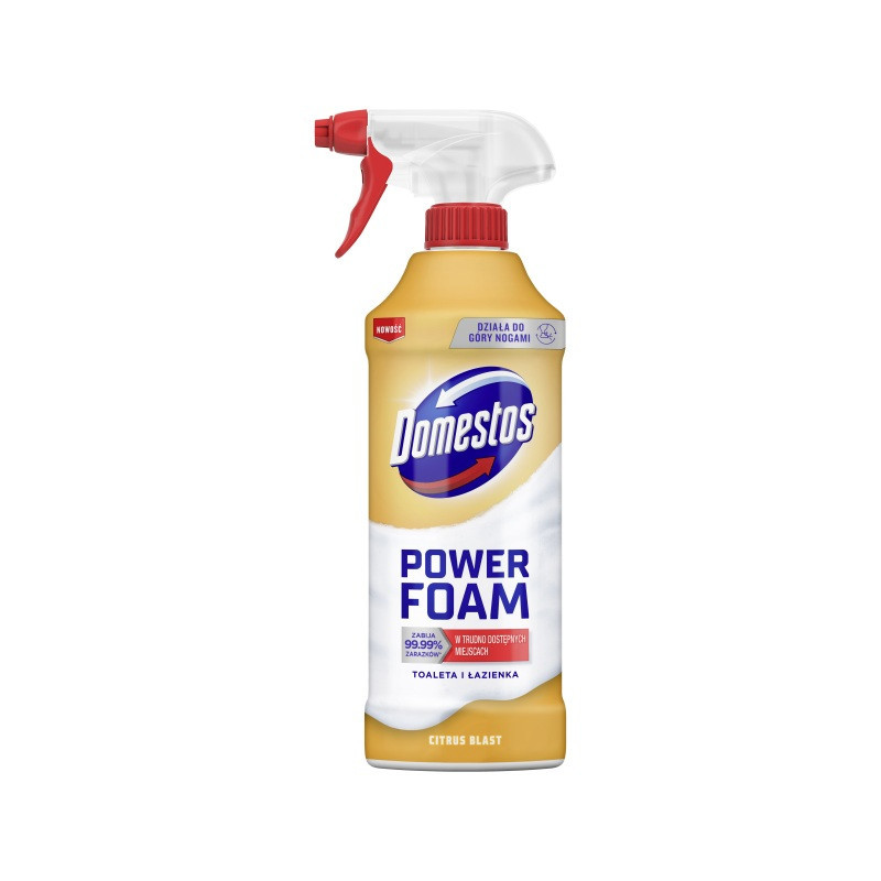 Purškiamosios WC valymo putos DOMESTOS CITRUS, 435 ml