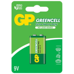 Elementas GP GREENCELL 9V/6F22