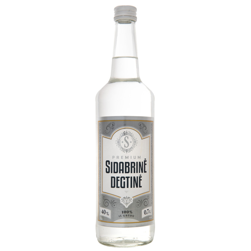 Degtinė SIDABRINĖ 40 %, 0,7 l