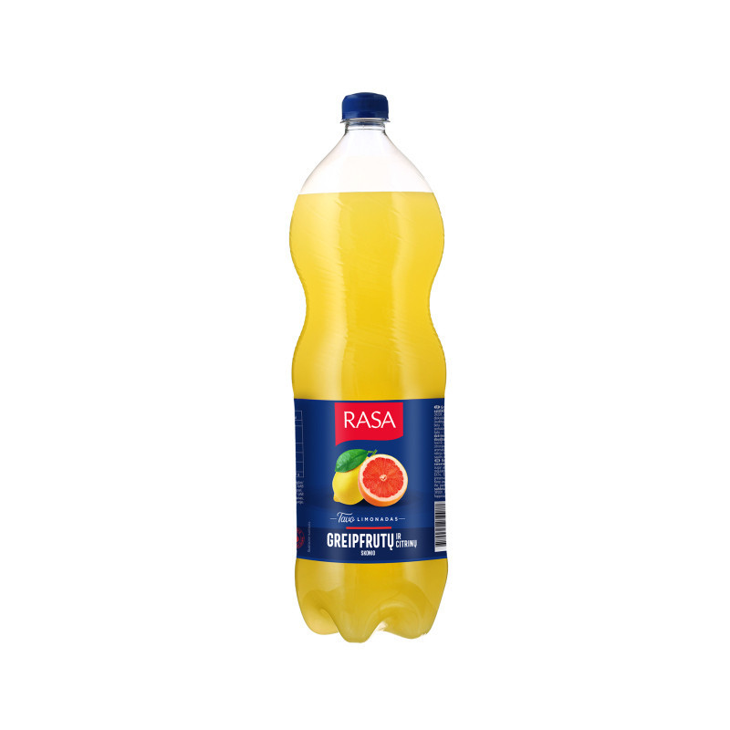 Gaiv. gėrimas RASA FRUT CITRUS MIX, gazuotas, 2 l