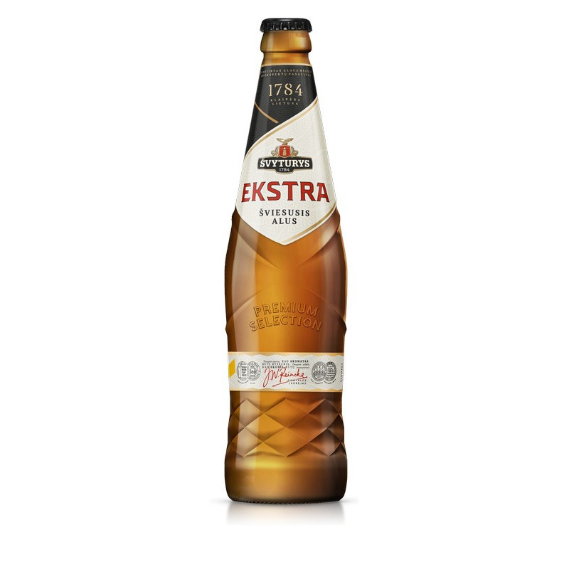 Alus ŠVYTURYS EKSTRA, 5.2 %, 0.5 l