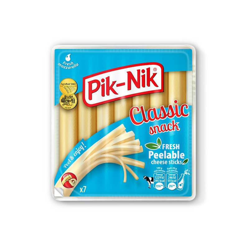 Sūrio dešrelės PIC-NIK, 40 %, 140 g