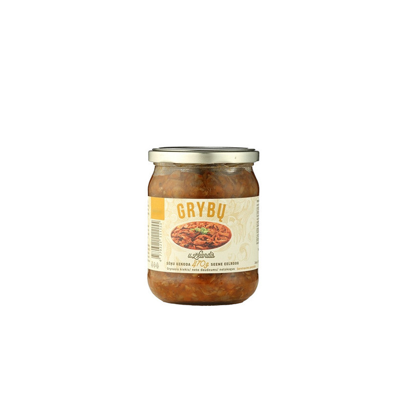 Grybų užkandis SKANOVĖ, 470 g