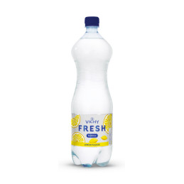 Gazuotas gaivusis gėrimas VICHY FRESH BUBBLES LEMON, 1.5 l