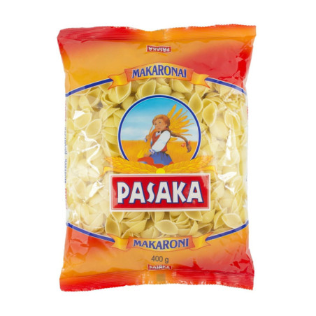 Makaronai PASAKA, kriauklės, 400 g