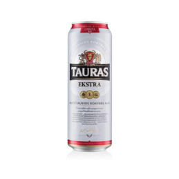 Alus TAURAS, EKSTRA, 5.2 %, 0.568 l