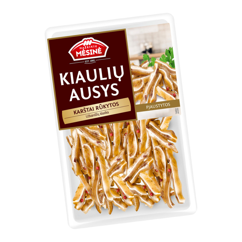 K. r. kiaulių ausys, pjaust., I r., 170 g